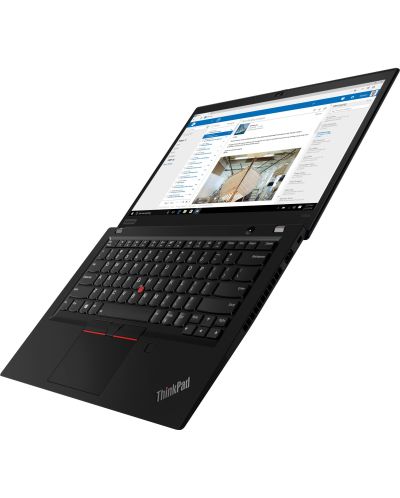 Лаптоп Lenovo ThinkPad - T490S, черен - 2
