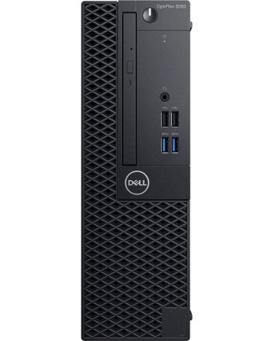 Настолен компютър Dell OptiPlex - 3060SFF, черен - 1