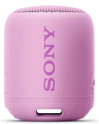 Портативна колонка Sony - SRS-XB12, лилава - 1