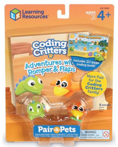 Детски комплект за игра Learning Resources - Ромпър и Флапс - 1