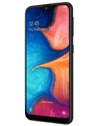 Смартфон Samsung Galaxy A20e - 5.8, 32GB, черен - 2