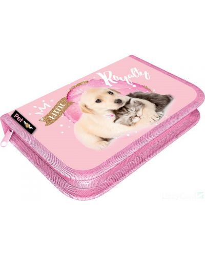 Ученически несесер Lizzy Card - Little Friends, с 1 цип