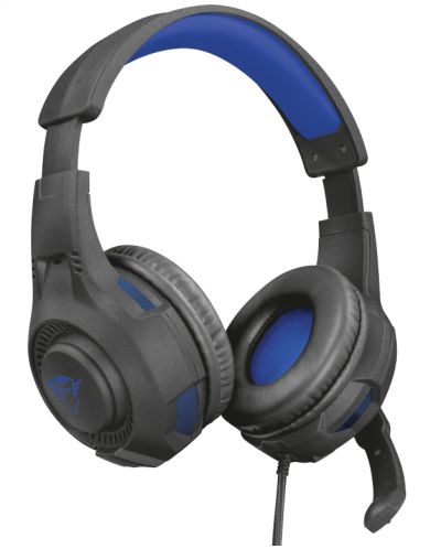 Гейминг слушалки Trust - GXT 307B Ravu, PS4, сини - 1