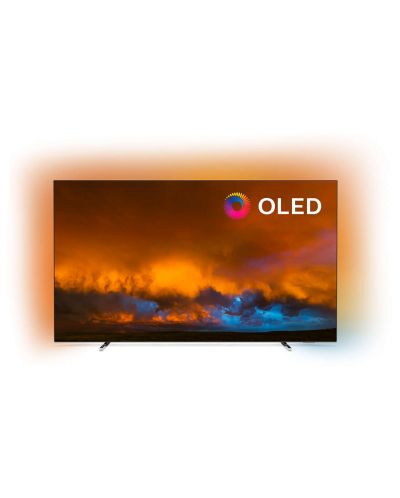 Смарт телевизор Philips - 65OLED804, черен