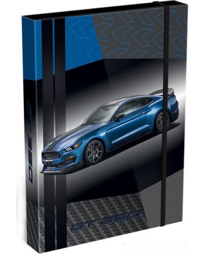 Кутия с ластик Lizzy Card A4 – Ford Mustang GT - 1