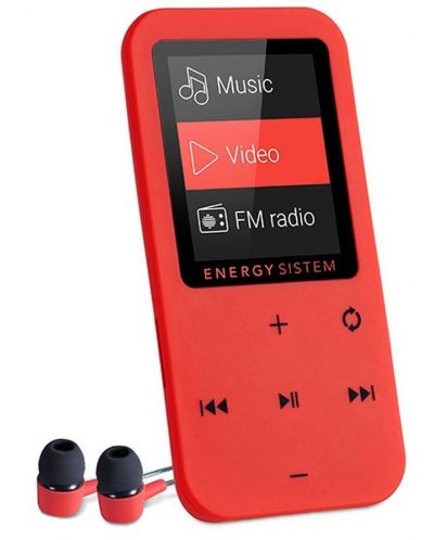 Портативна колонка Energy Sistem - MP4 Touch, Coral