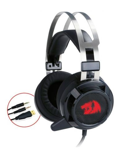 Гейминг слушалки Redragon - Siren H301, черни