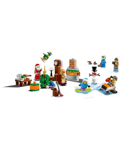 Конструктор Lego City - Коледен календар (60235) - 7