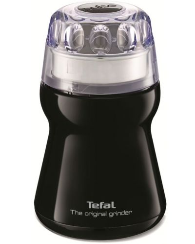 Кафемелачка Tefal - GT110838, 180W, 50 g, черна - 1