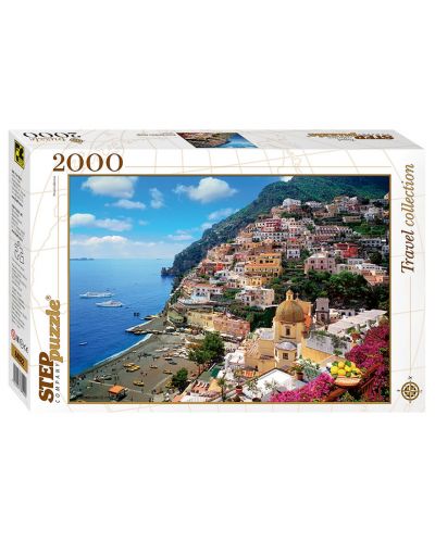 Пъзел Step Puzzle от 2000 части - Амалфи, Италия - 1