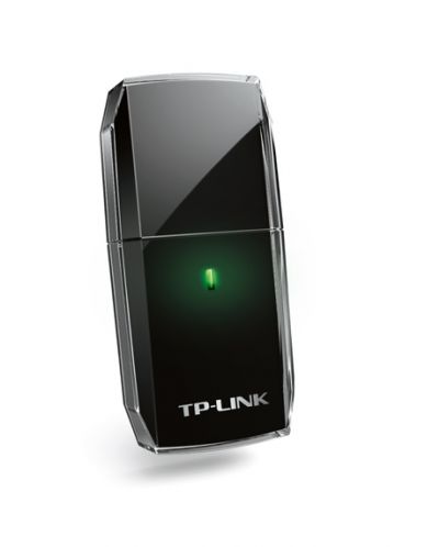 Безжичен USB адаптер TP-Link - Archer T2U, черен - 1