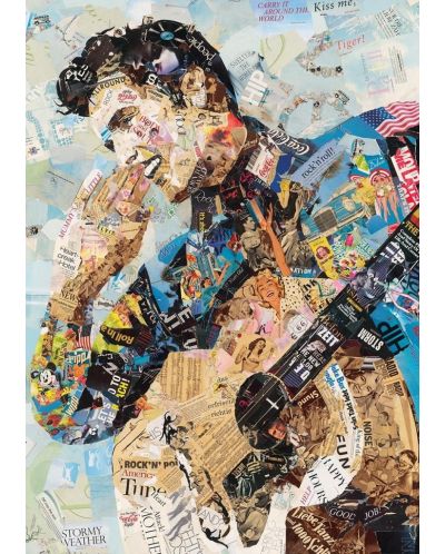 Пъзел Art Puzzle от 2000 части - Елвис Пресли, Инес Куидис - 2