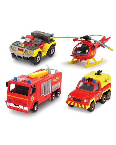 Игрален комплект Dickie Toys - Пожарникарят Сам (асортимент) - 2