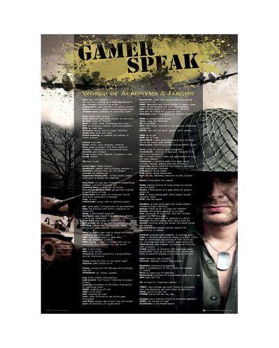 Макси плакат GB eye Humor: Gaming - Speak S.O.S - 1