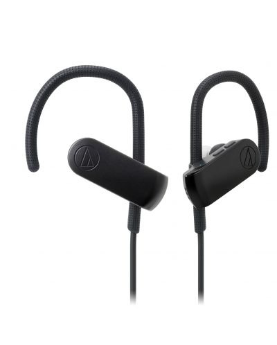 Спортни безжични слушалки Audio-Technica - ATH-SPORT50BT, черни - 2
