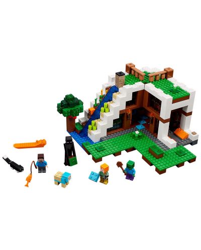 Конструктор Lego Minecraft – База при водопада (21134) - 3