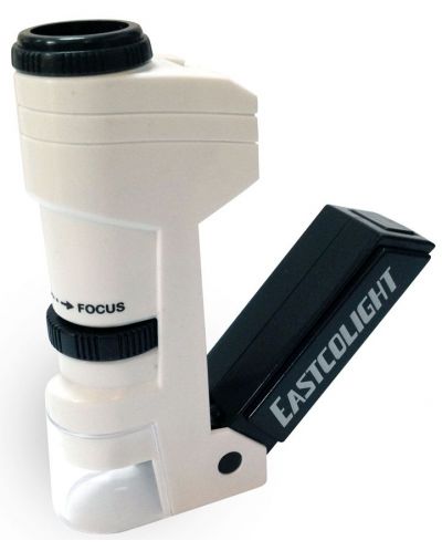 Образователна играчка Eastcolight - Джобен микроскоп със светлина - 1
