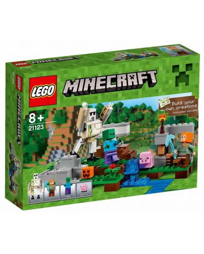 Конструктор Lego Minecraft - Железен голем (21123) - 1