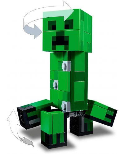 Конструктор Lego Minecraft - BigFig Creeper with Ocelot (21156) - 3
