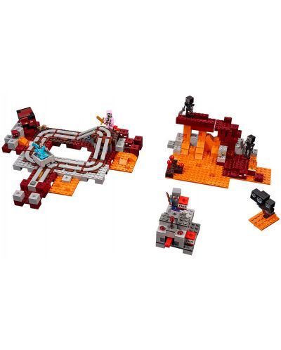 Конструктор Lego Minecraft – Влакът на Ада (21130) - 6