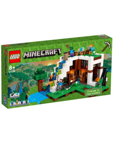 Конструктор Lego Minecraft – База при водопада (21134) - 1