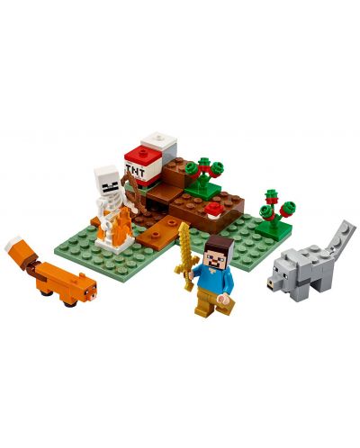Конструктор Lego Minecraft - Приключение в тайгата (21162) - 3