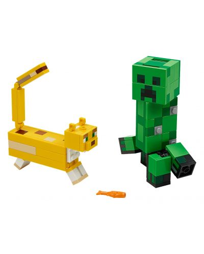 Конструктор Lego Minecraft - BigFig Creeper with Ocelot (21156) - 2
