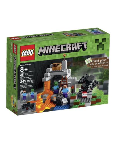 Конструктор LEGO Minecraft - Пещерата (21113)