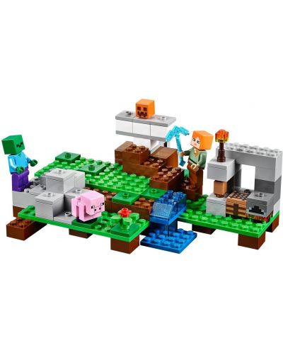 Конструктор Lego Minecraft - Железен голем (21123) - 3