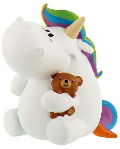 Фигурка Bullyland Chubby Unicorn - Чъби с Теди - 2
