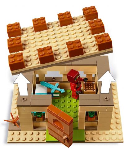 Конструктор LEGO Minecraft - Нападение на заболителите (21160) - 5