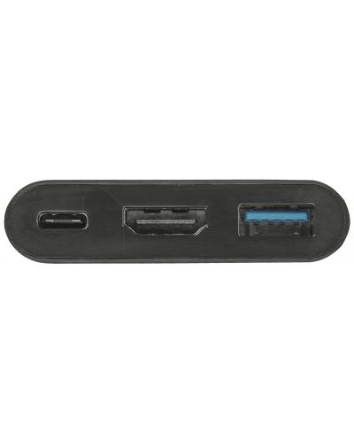 Адаптер Trust - Multiport, USB-C, черен - 5