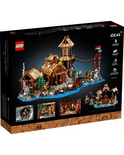 Конструктор LEGO Ideas - Селище на викинги (21343) - 2