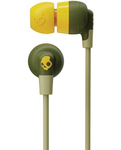 Безжични слушалки с микрофон Skullcandy - Ink'd+, Moss/Olive - 2