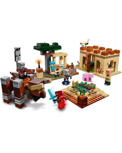 Конструктор LEGO Minecraft - Нападение на заболителите (21160) - 3