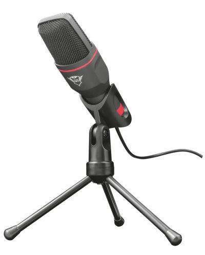 Микрофон Trust - GXT 212, черен - 1