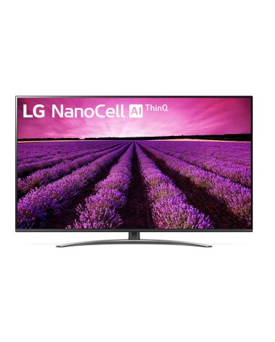 Смарт телевизор LG - 65SM8200PLA, 65&quot; 4K UHD Nano Cell, сив