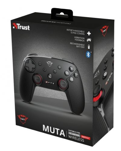 Контролер Trust GXT - 1230 Muta, безжичен, PC/Switch - 6