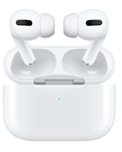 Безжични слушалки Apple - AirPods Pro 2019, TWS, ANC, бели - 1