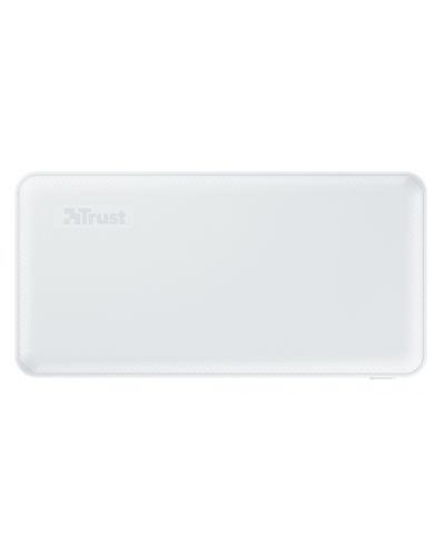Портативна батерия Trust - Primo, 15000 mAh, бяла - 3