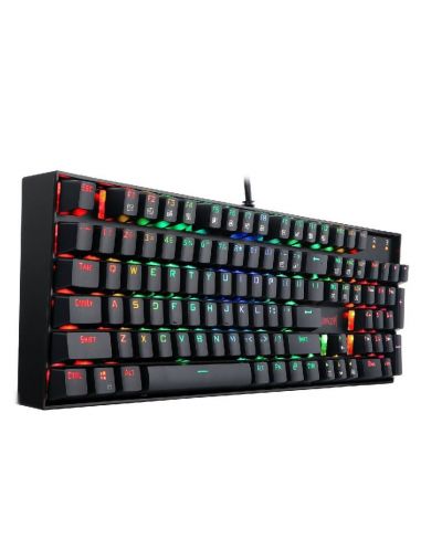 Механична клавиатура Redragon - Mitra K551, Blue, RGB, черна - 2