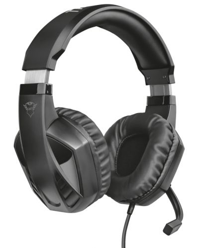 Гейминг слушалки Trust - GXT 412 Celaz Multiplatform, черни - 1