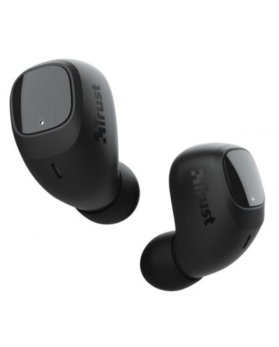 Безжични слушалки Trust - Nika Compact, TWS, черни - 2