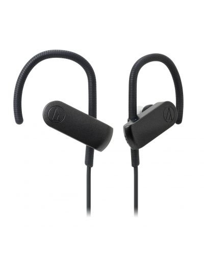 Спортни безжични слушалки Audio-Technica - ATH-SPORT70BT, черни - 2