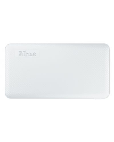 Портативна батерия Trust - Primo, 10000 mAh, бяла - 4