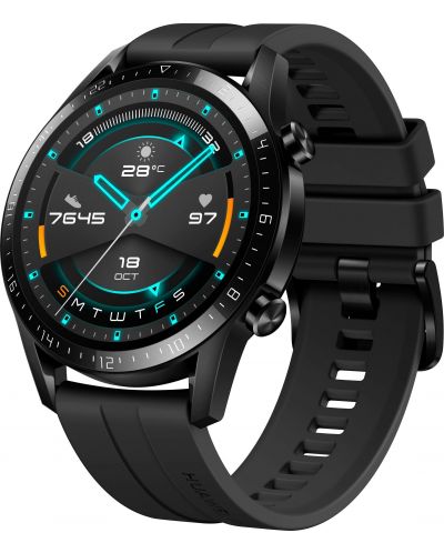 Смарт часовник Huawei - GT 2 Latona B19S, 46mm, черен - 5
