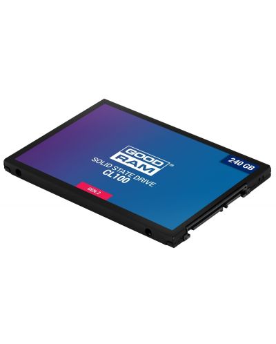 SSD памет Goodram - CL100, 240GB, 2.5'', SATA III - 1