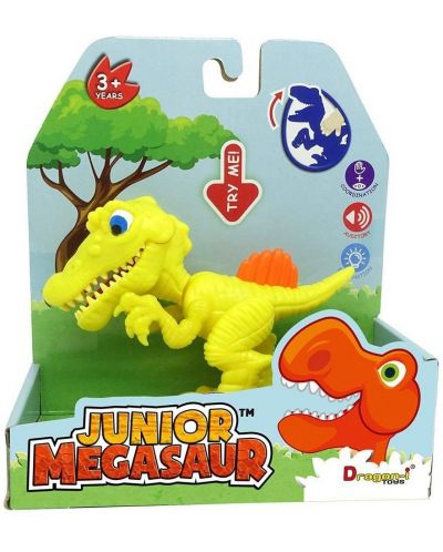 Детска играчка Dragon-I Toys - Динозавър с отваряща се  уста - 5