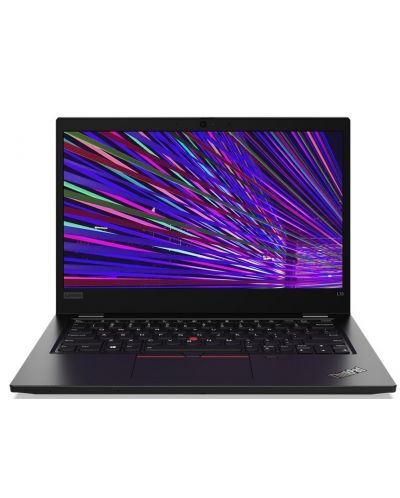 Лаптоп Lenovo - ThinkPad L13, 256GB, 13.3", черен - 2