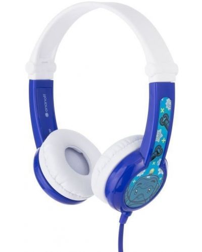 Детски слушалки BuddyPhones - Connect, сини - 2